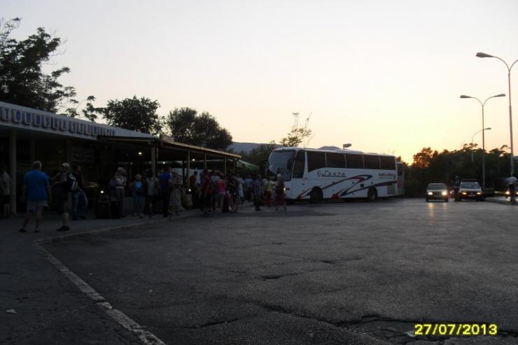 der Busbahnhof Herceg Novi