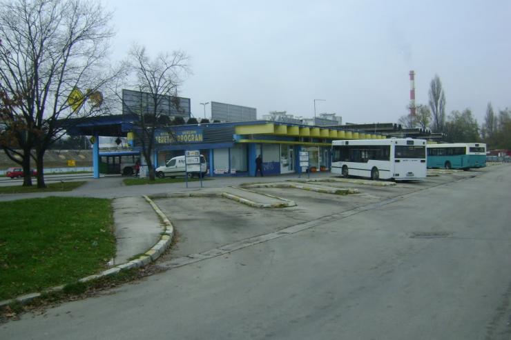 der Busbahnhof Karlovac