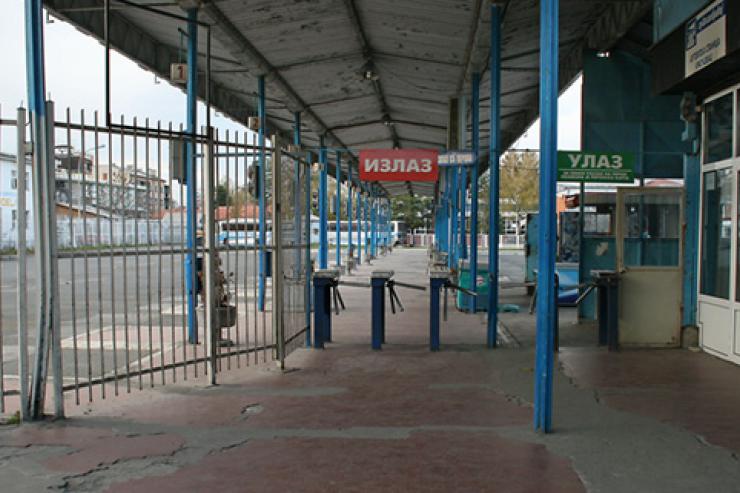 der Busbahnhof Kragujevac