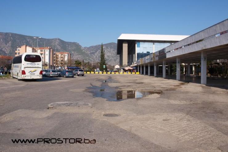 der Busbahnhof Mostar