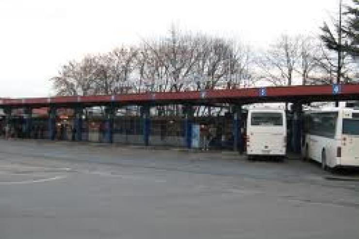 der Busbahnhof Sombor