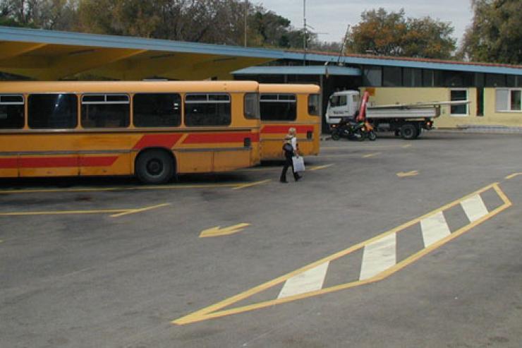 Stazione degli autobus Trogir