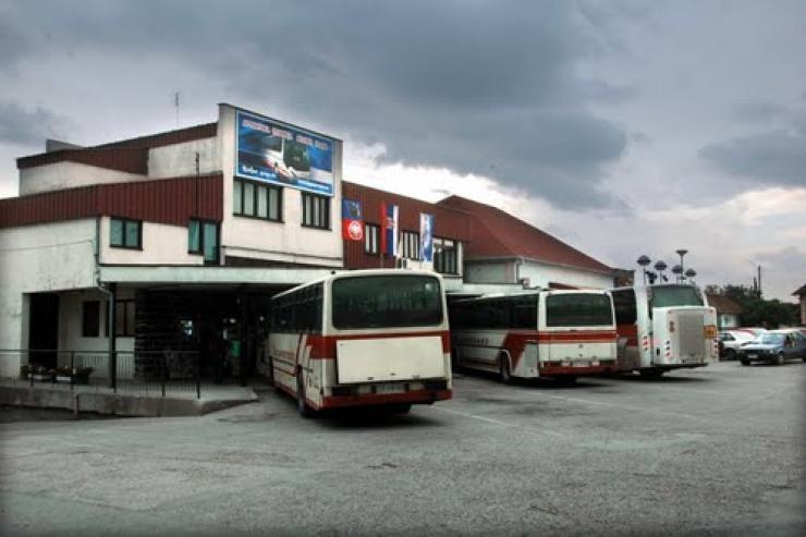 der Busbahnhof Velika Plana